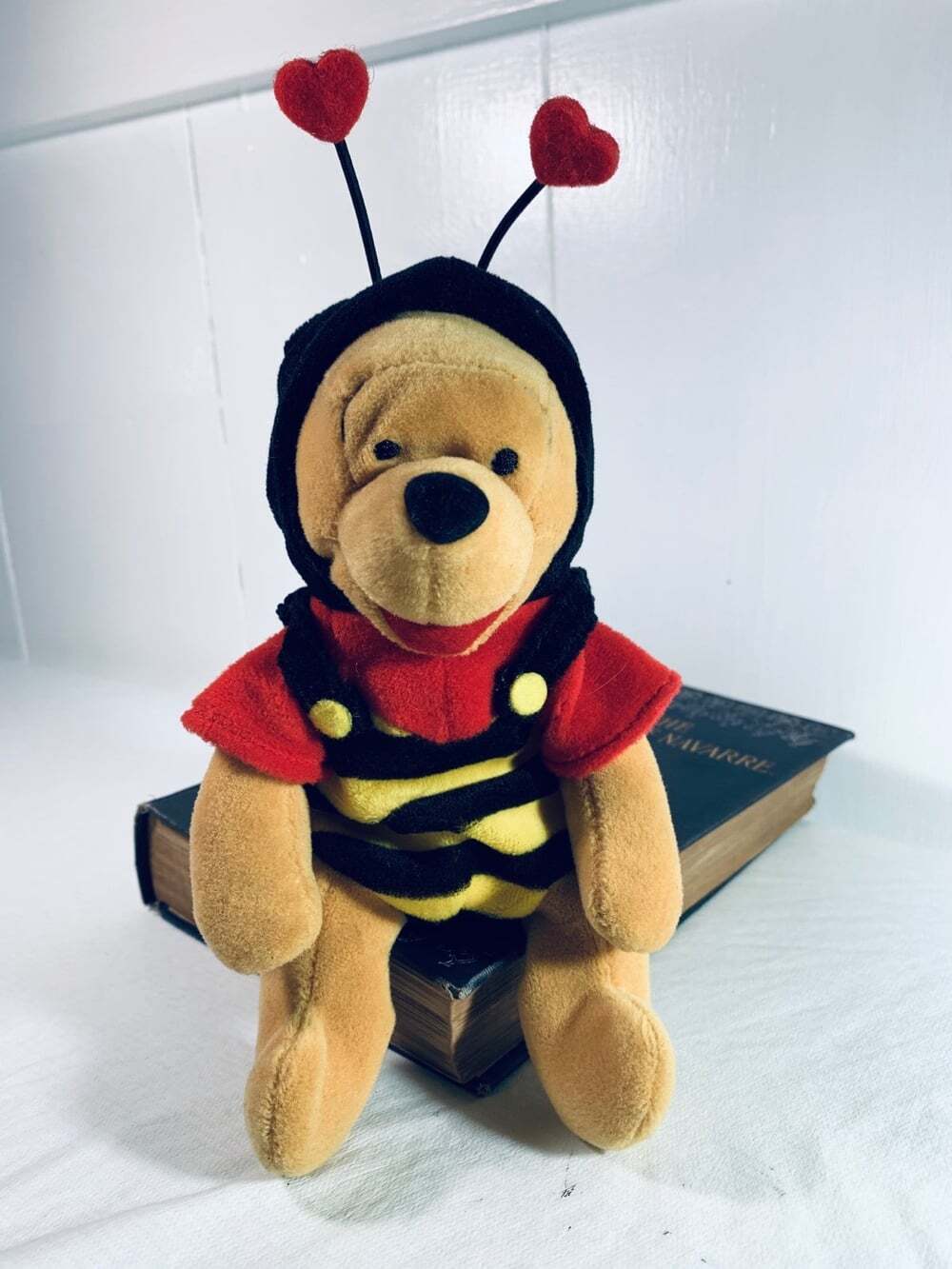 Winnie The Pooh Beanie Bee Valentines Bear plush